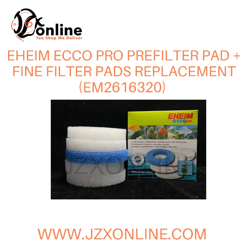 EHEIM Ecco Pro Prefilter + Fine Filter Pads Replacement (EM2616320)