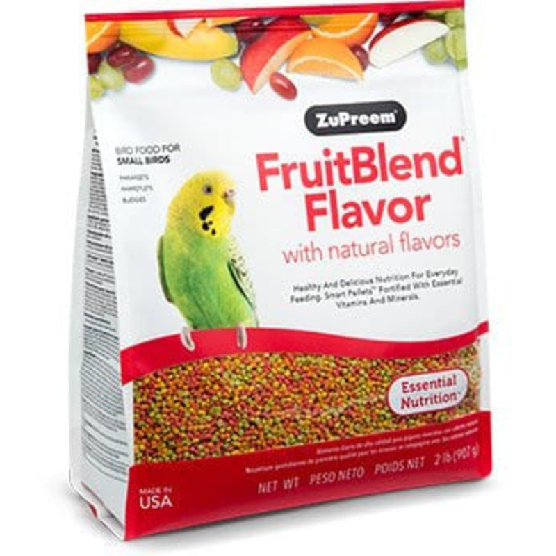 ZuPreem FruitBlend for Small Birds