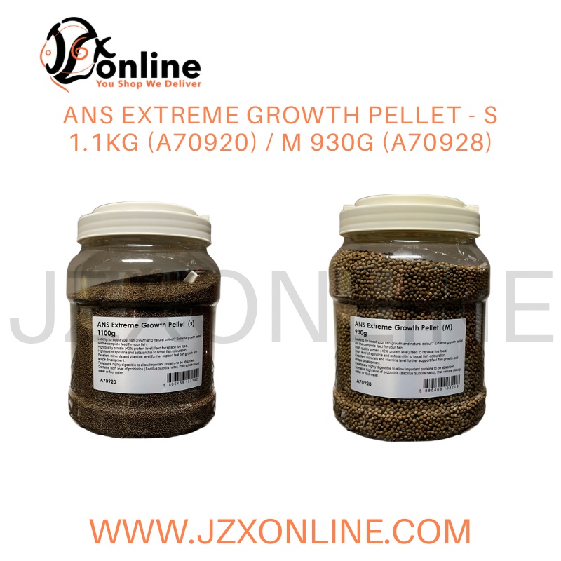 ANS Extreme Growth Pellet – S 1.1kg (A70920) / M 930g (A70928) S 1.1kg (A70920)