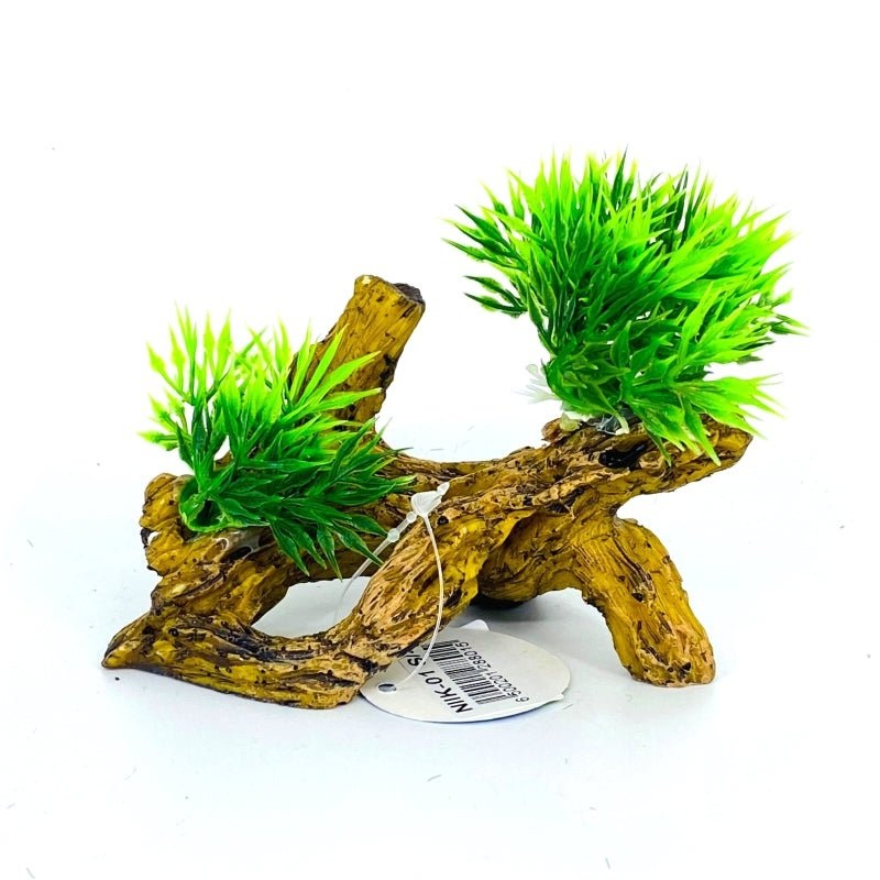 Zhen De Decoration – Wood w/ Plants – NIK01
