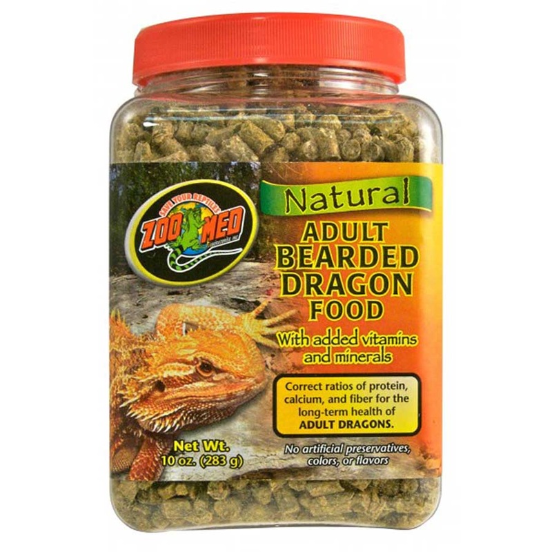 Zoo Med Bearded Dragon Food Adult 250gm – ZM-76