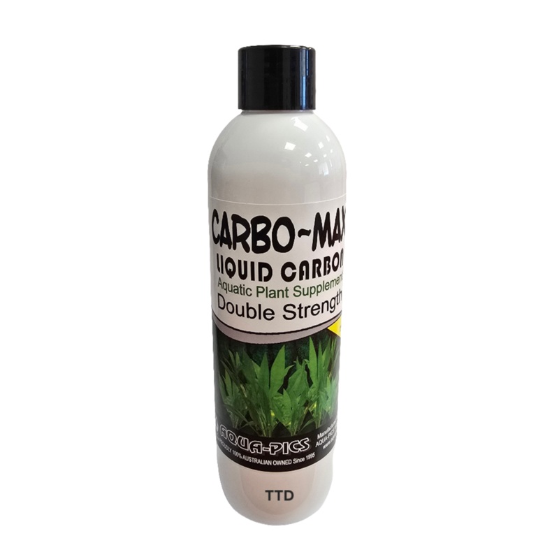 Aqua-Pics Carbo – Max Liquid Carbon Supplement Double Strength 250ml (No More Black Beard)