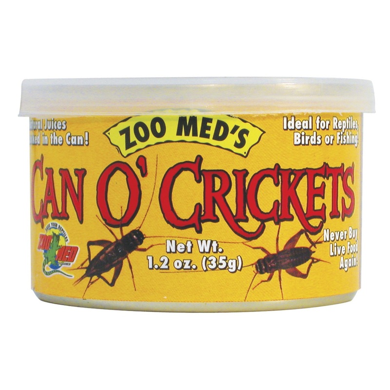 Zoo Med Can O’ Crickets 35g