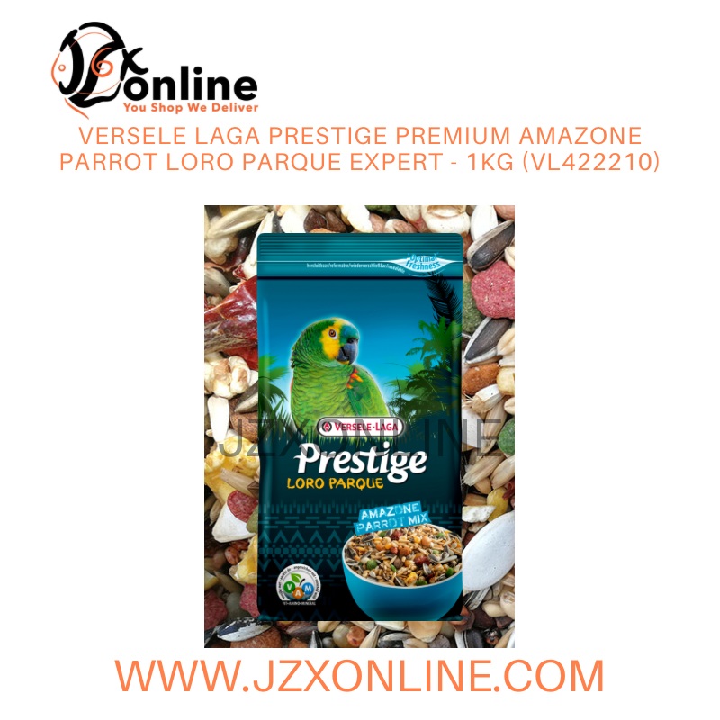 VERSELE LAGA Prestige Premium Amazone Parrot Loro Parque Expert – 1kg (VL422210)