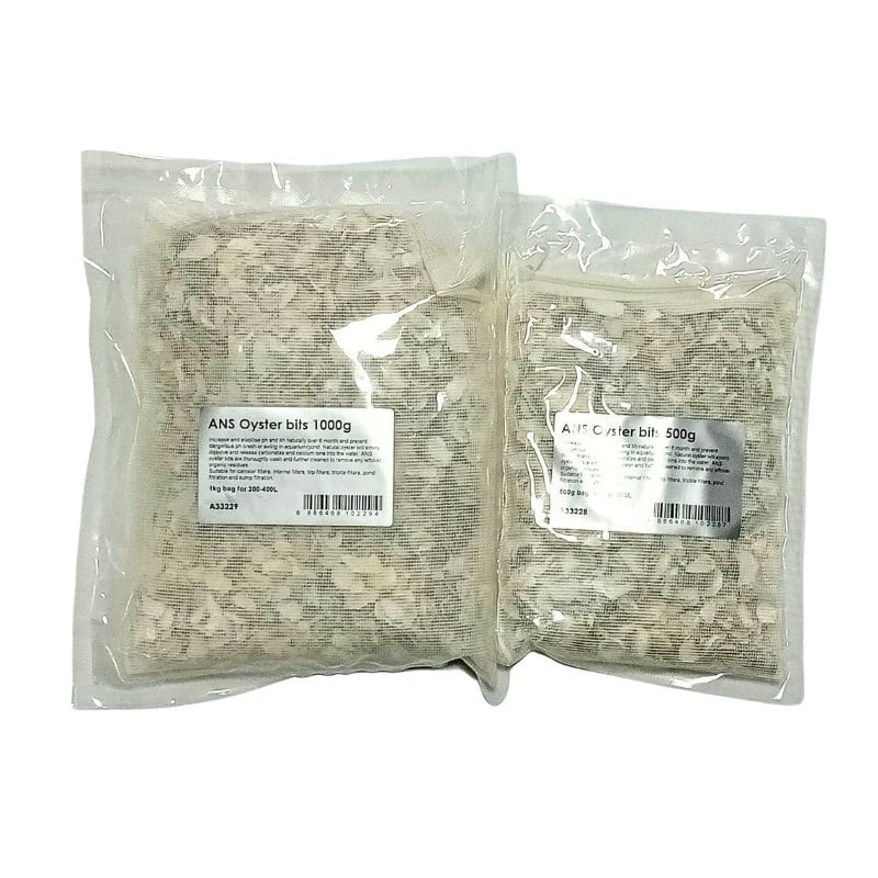ANS Oyster Bits (500/1000g) (pH and kH stabilising) Oyster Bits – 500g