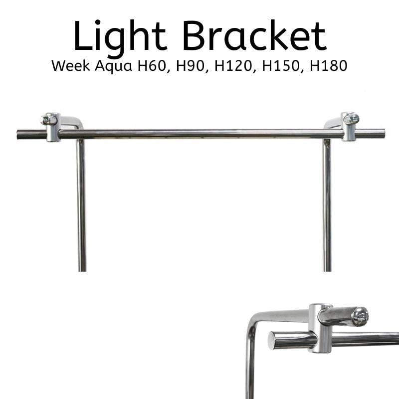 Week Aqua H Lighting Bracket (60 – 180cm) Back Lighting Bracket H60 – 60cm