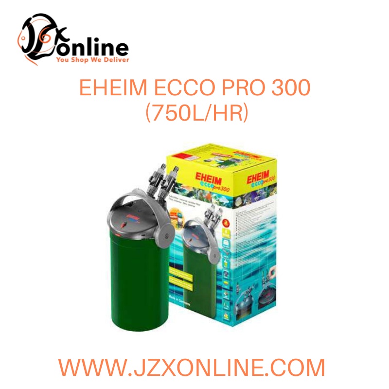 EHEIM ecco pro 300 (750L/Hr) (EM2036020) – Canister Filter (Media inclusive!)
