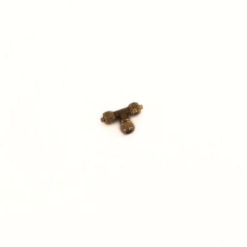 ANS Brass CO2 T Splitter
