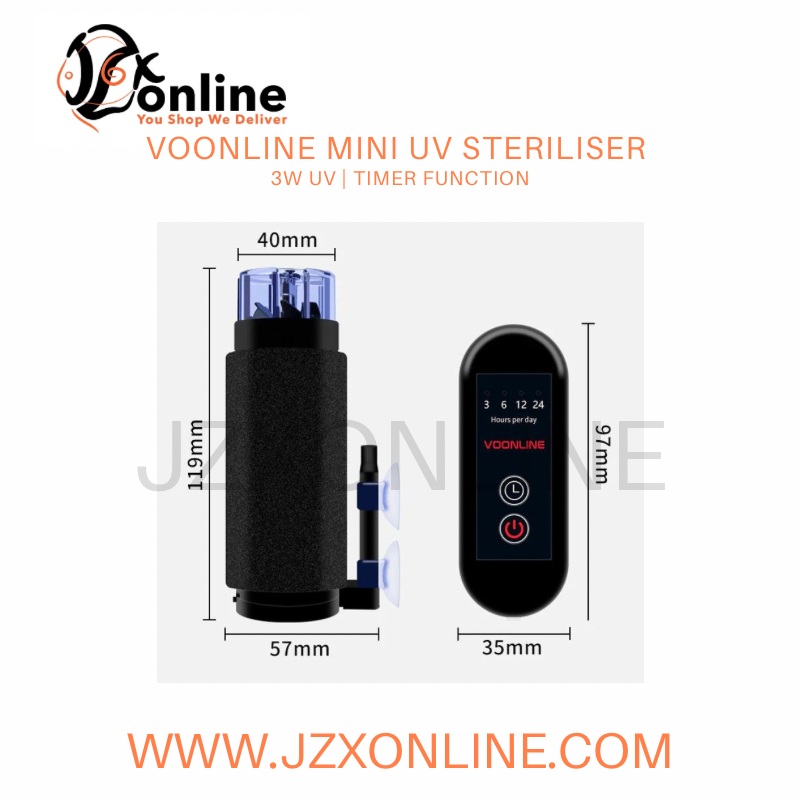 VOONLINE Mini UV Steriliser (3W UV) | Timer Function