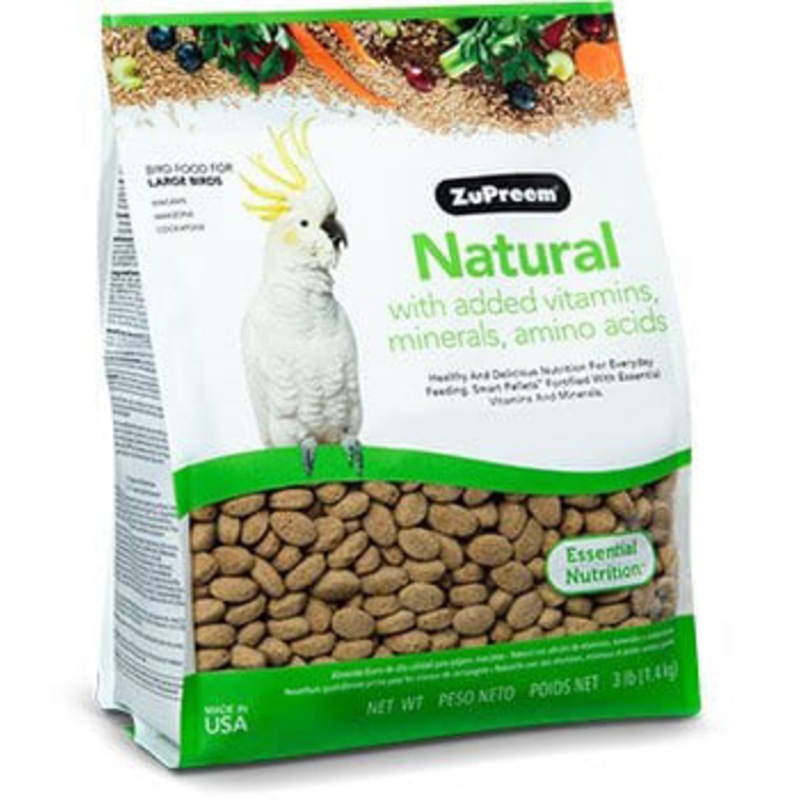 ZuPreem Natural for Large Birds