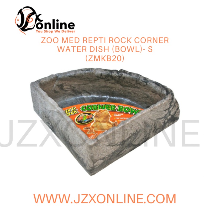 Zoo med Repti Rock Corner water dish (Bowl)- S (ZMKB20)