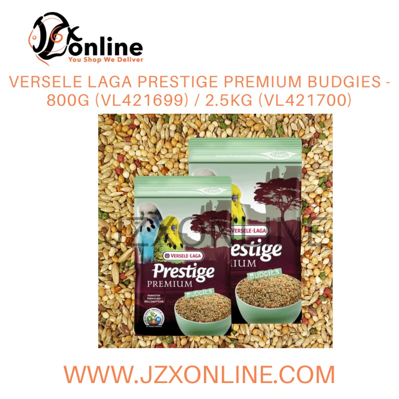 VERSELE LAGA Prestige Premium Budgies – 800g (VL421699) / 2.5kg (VL421700) 800g (VL421699)