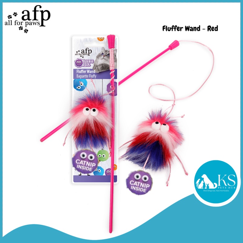 AFP All For Paws Fluffer Wand – Red