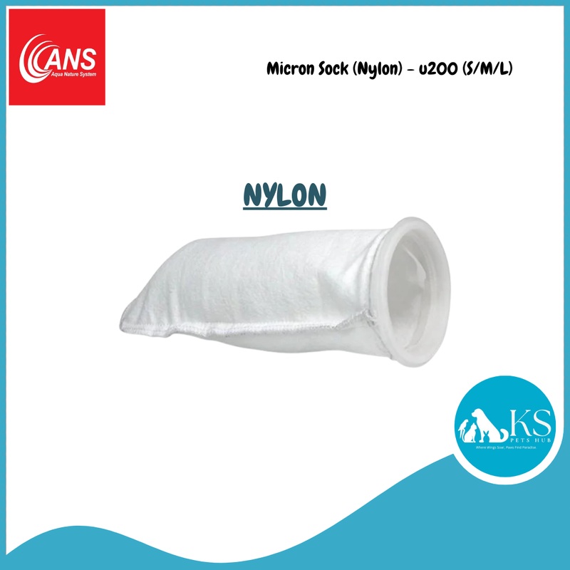 [Nylon] ANS Micron Sock – u200 (S/M/L) Fish & Aquatic (Nylon) S 4″ x 7″