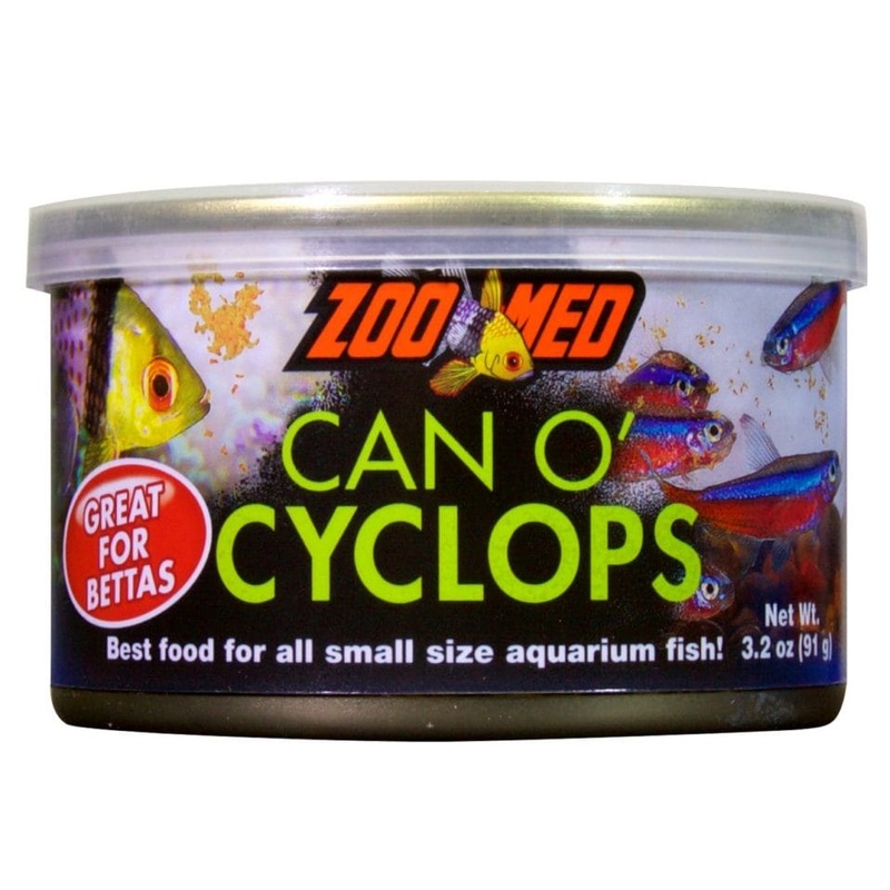 ZooMed Can o’ Cyclops | Marine Aquarium Food | Dry Goods –