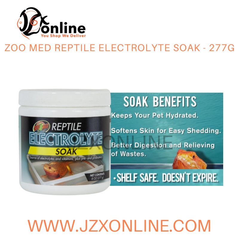 ZOO MED Reptile Electrolyte Soak – 277g
