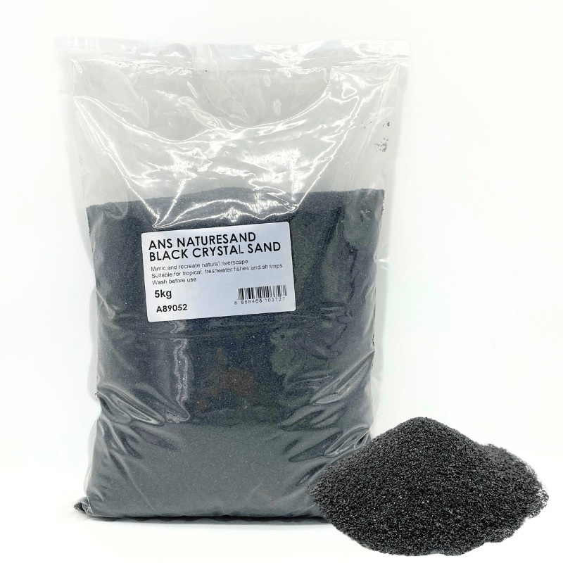ANS Naturesand Black Crystal Sand 5kg
