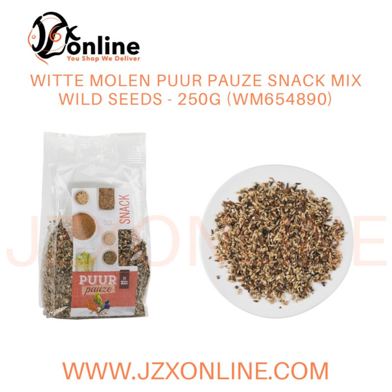 WITTE MOLEN PUUR Pauze Snack Mix Wild Seeds – 250g (WM654890)