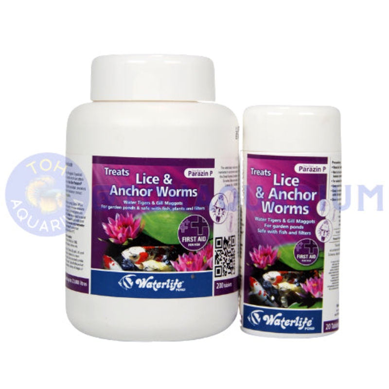 Waterlife Parazin P (Options Available) 20 Tabs
