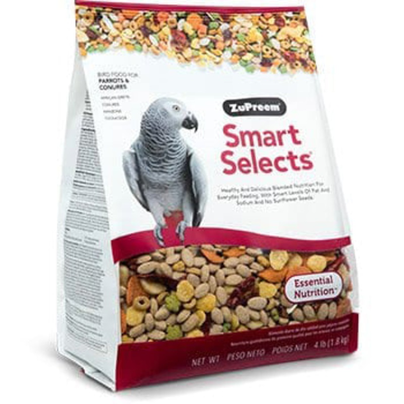 Zupreem Smart Selects for Parrots and Conures