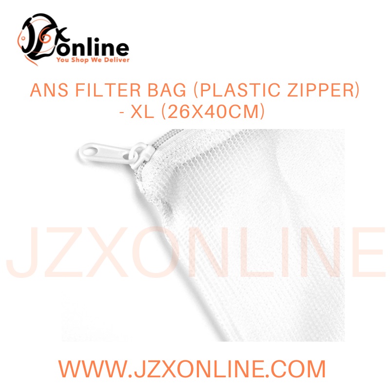 ANS Filter Bag XL (Plastic zipper) – 26x40cm