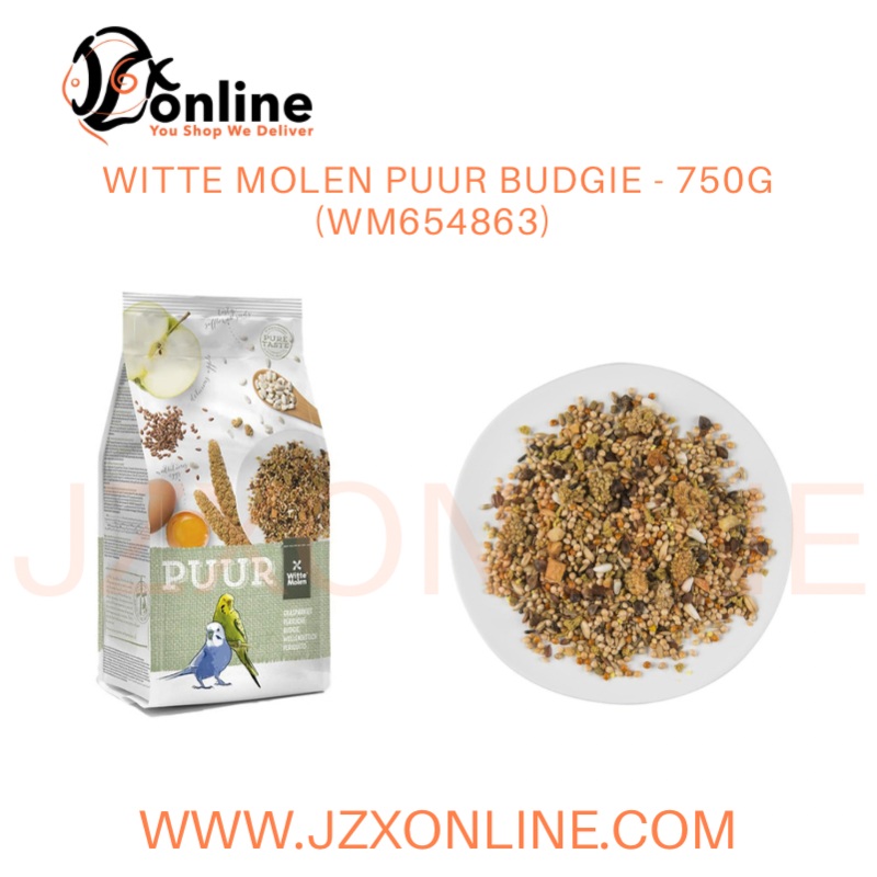WITTE MOLEN PUUR Budgie – 750g (WM654863)