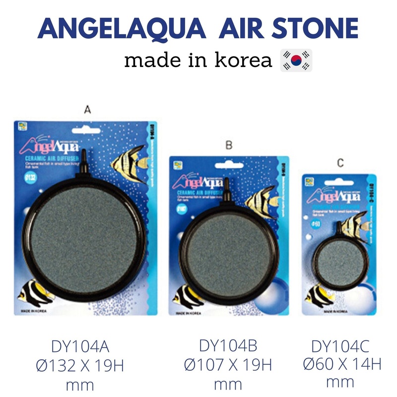 ANGEL AQUA Air Stone (Round Plate) DY-104 Series DY104A