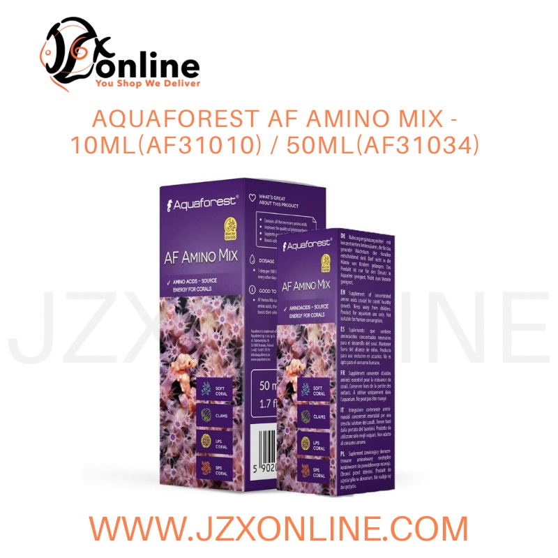 AQUAFOREST AF Amino Mix – 10ml(AF31010) / 50ml(AF31034) 10ml(AF31010)