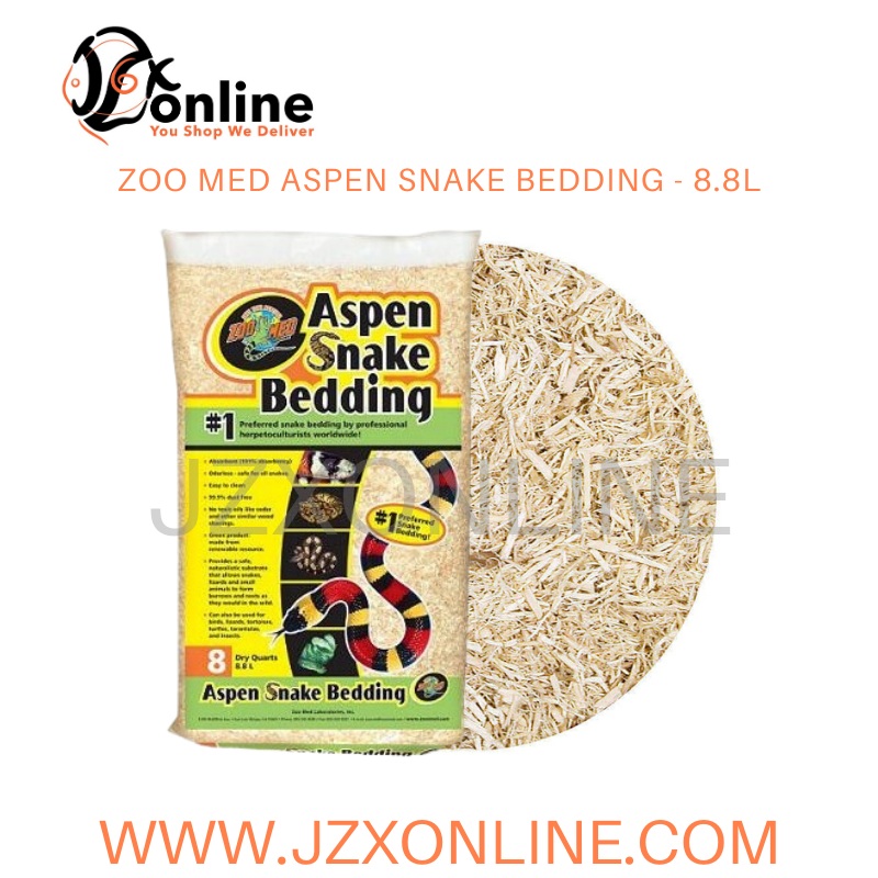 Zoo Med Aspen Snake Bedding – 8.8L