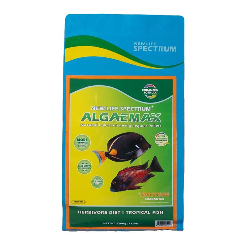 New Life Spectrum AlgaeMax Regular 2.2kg – 1-1.5mm Algae max
